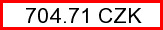 Aktualna cena zlata za 1g 18k v CZK