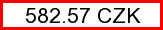Aktualna cena zlata za 1g CZK
