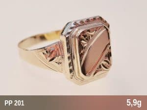 Pánsky prsteň model PP 201, váha 5,9g