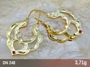 Dámske náušnice D248 3,71g