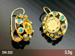 Dámske náušnice DN252, váha 3,5g